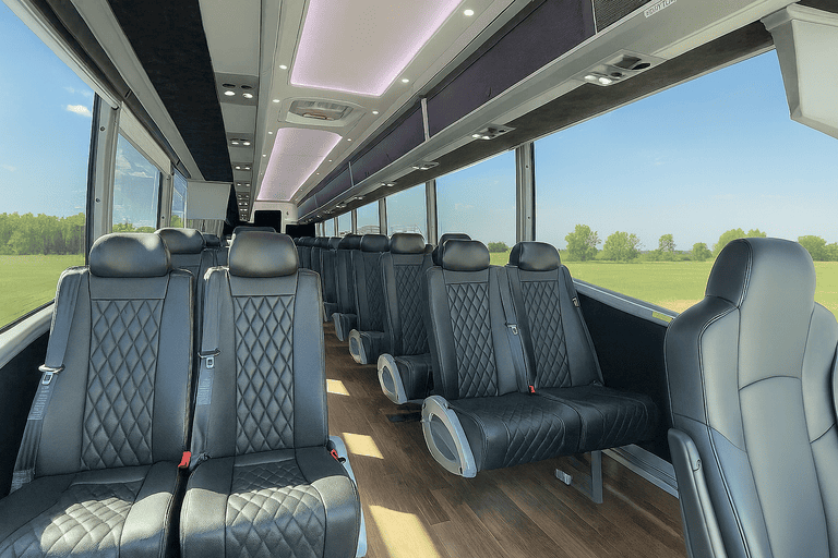 coach bus in San Mateo