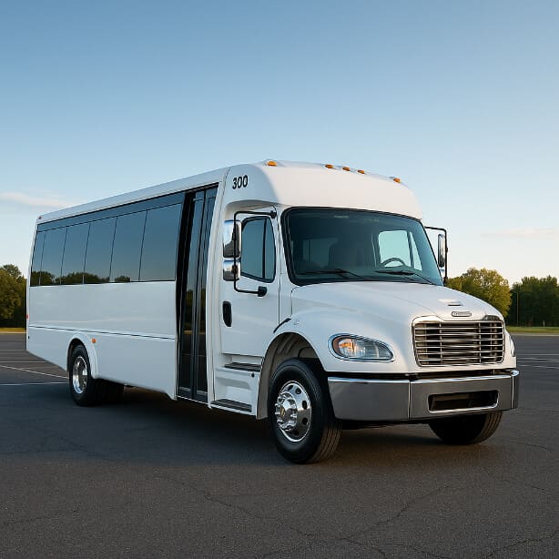 San Mateo Shuttle Bus Rentals 25 Passenger Shuttle Bus